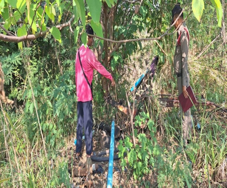 ตรวจที่เกิดเหตุลักทรัพย์