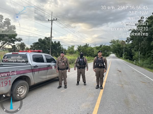 “งานป้องกันปราบปราม ออกป้องกันการแข่งรถในทาง”